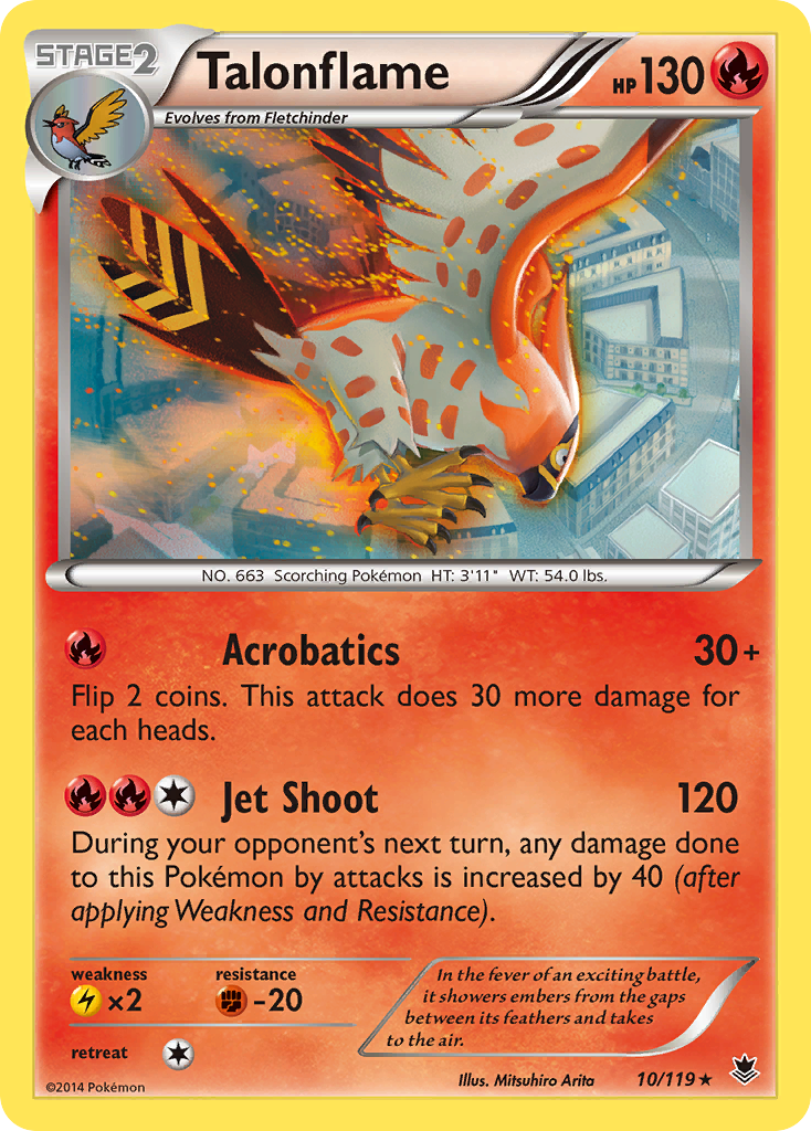 Talonflame (10/119) [XY: Phantom Forces]