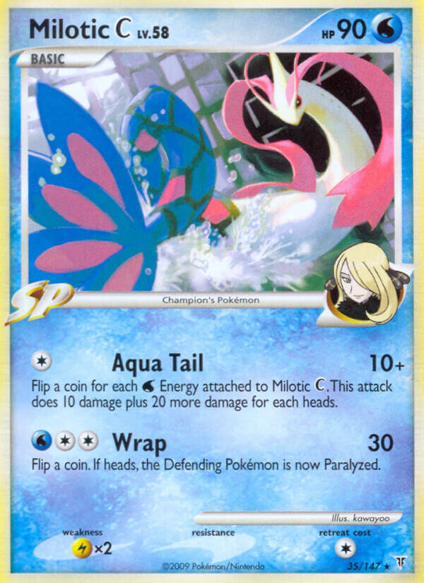 Milotic C (35/147) (Theme Deck Exclusive) [Platinum: Supreme Victors]