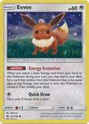 Eevee (101/149) (Cosmos Holo) [Sun & Moon: Base Set]