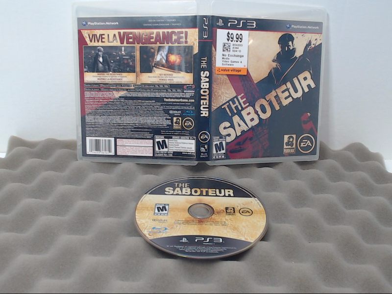 Saboteur (Sony PlayStation 3, 2009)