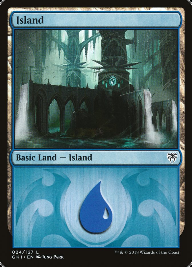 Island (24) [Guilds of Ravnica Guild Kit]