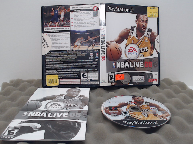 NBA Live 08 (Sony PlayStation 2, 2007)