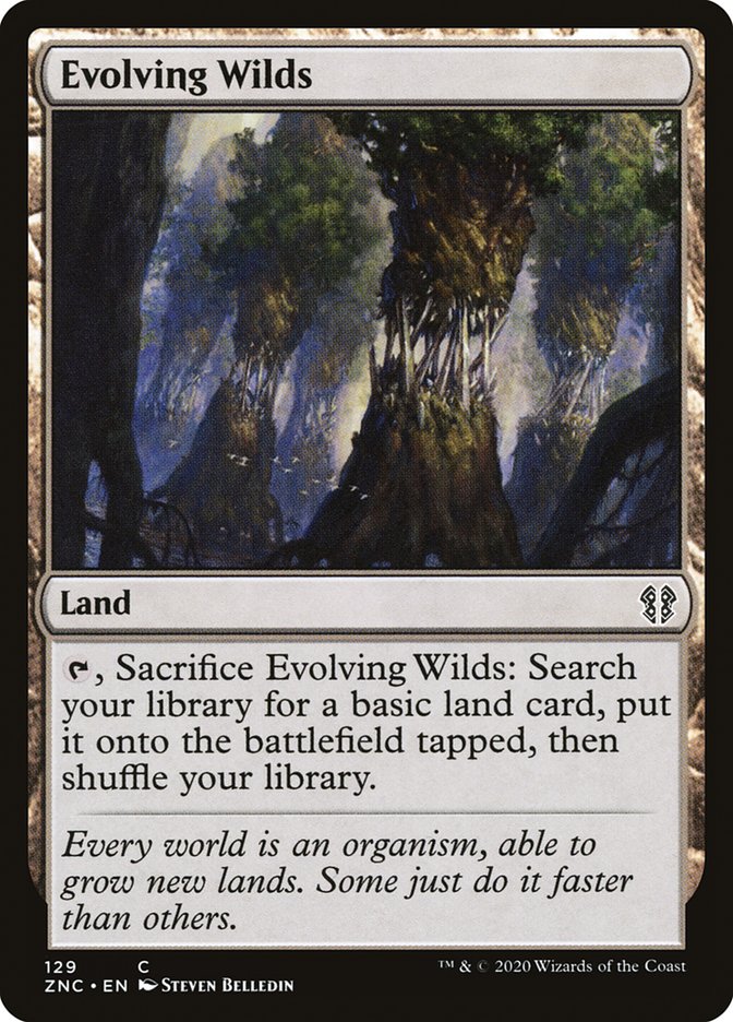 Evolving Wilds [Zendikar Rising Commander]