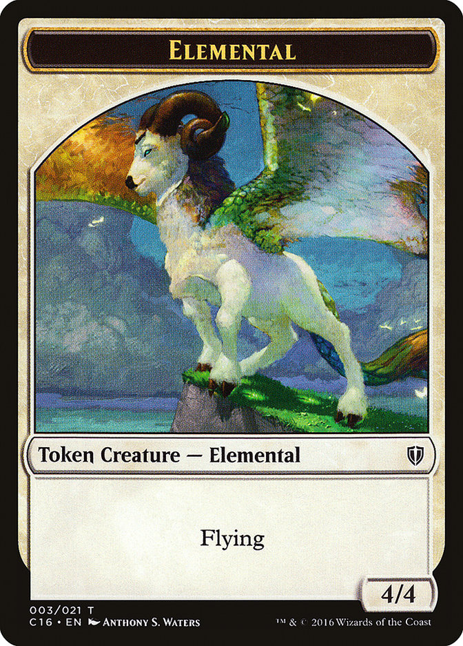 Elemental Token [Commander 2016 Tokens]