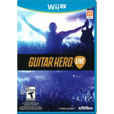 Guitar Hero Live (Nintendo Wii U, 2015)