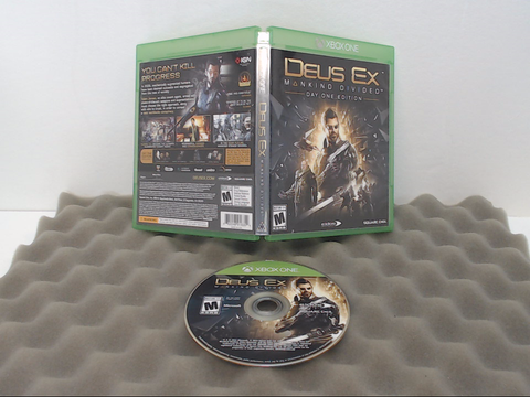 Deus Ex: Mankind Divided -- Day One Edition (Microsoft Xbox One, 2016)