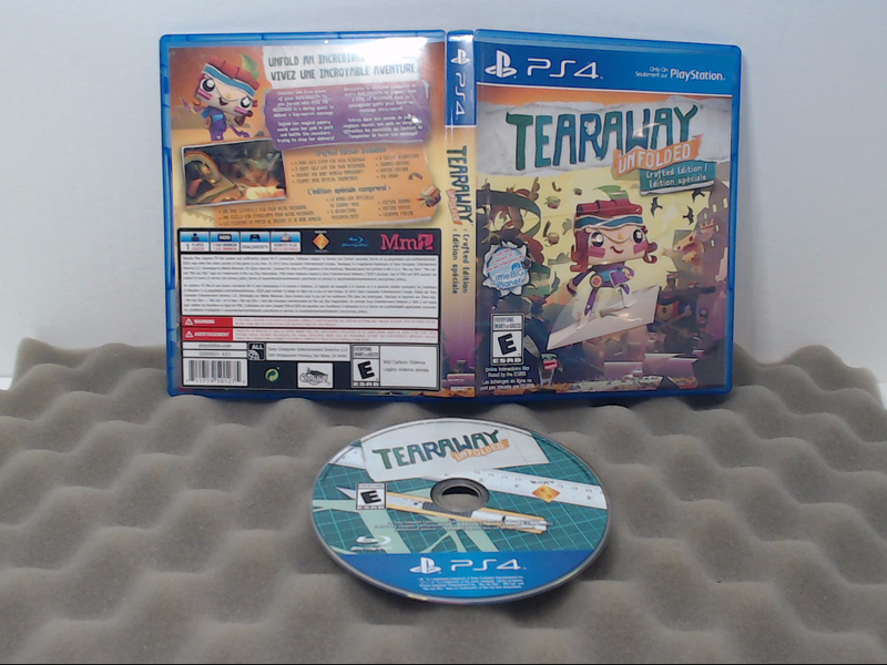 Tearaway Unfolded: Crafted Edition (Sony PlayStation 4, 2015)