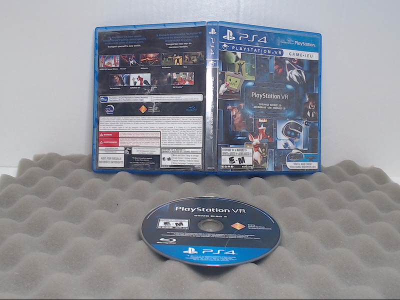 PlayStation VR Demo Disc 3 (Sony PlayStation 4 VR, 2016)