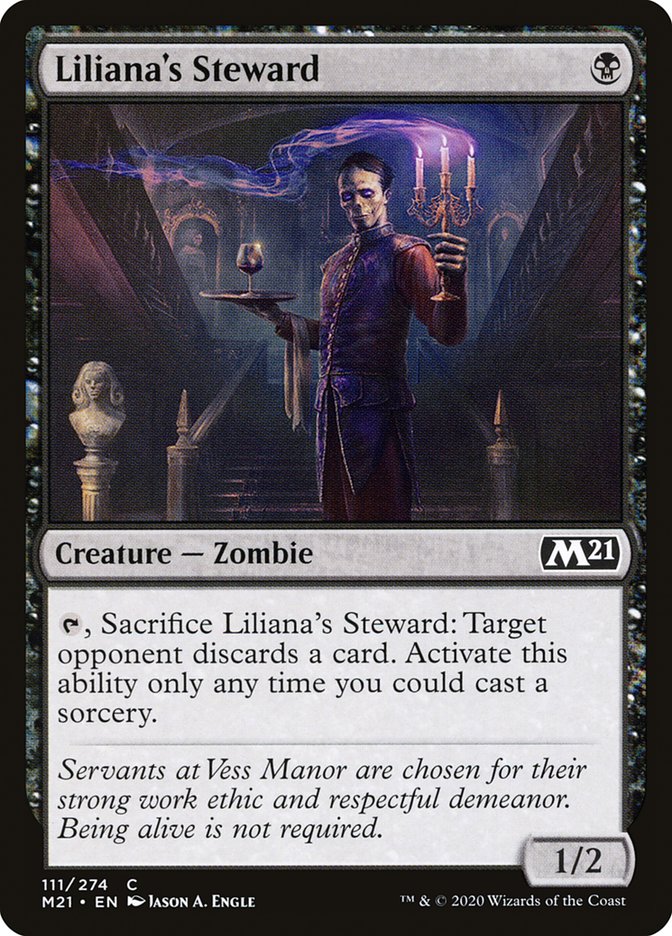 Liliana's Steward [Core Set 2021]