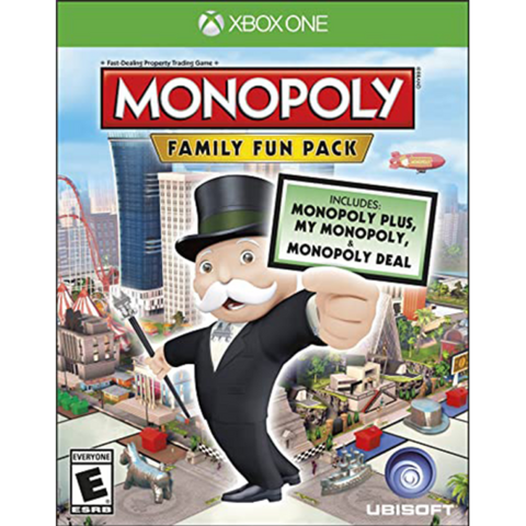 Monopoly Family Fun Pack (Microsoft Xbox One, 2014)