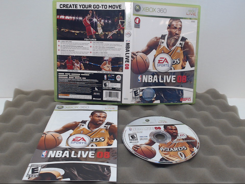NBA Live 08 (Microsoft Xbox 360, 2007)