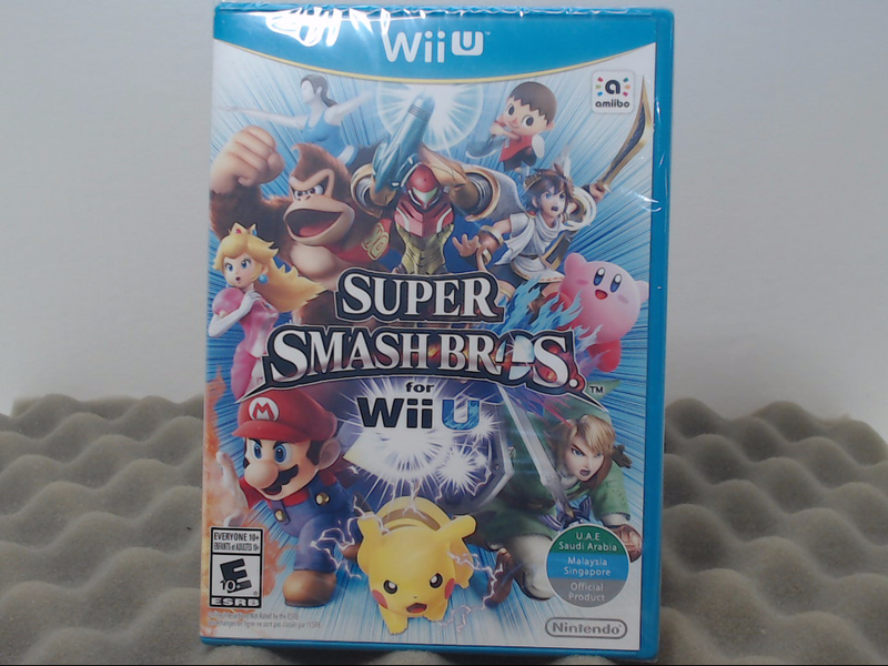 Super Smash Bros. for Wii U (Nintendo Wii U, 2014) - NEW Sealed