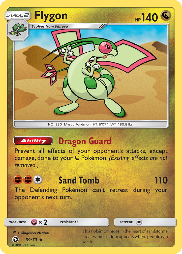 Flygon (39/70) [Sun & Moon: Dragon Majesty]