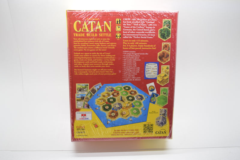 CATAN - KlLAUS TEUBER'S Trade Build Settle Board Game