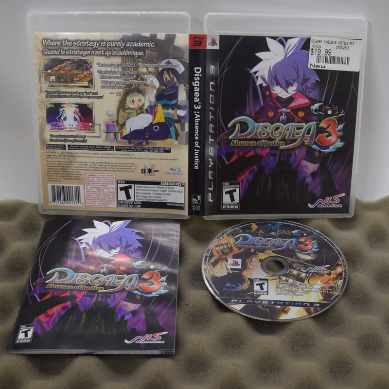 Disgaea 3 Absense of Justice - Playstation 3