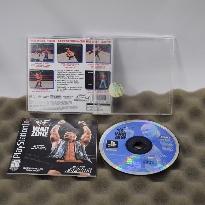 WWF War Zone - PAL Playstation