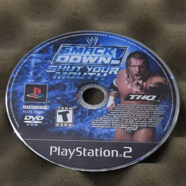 WWE Smackdown Shut Your Mouth - Playstation 2