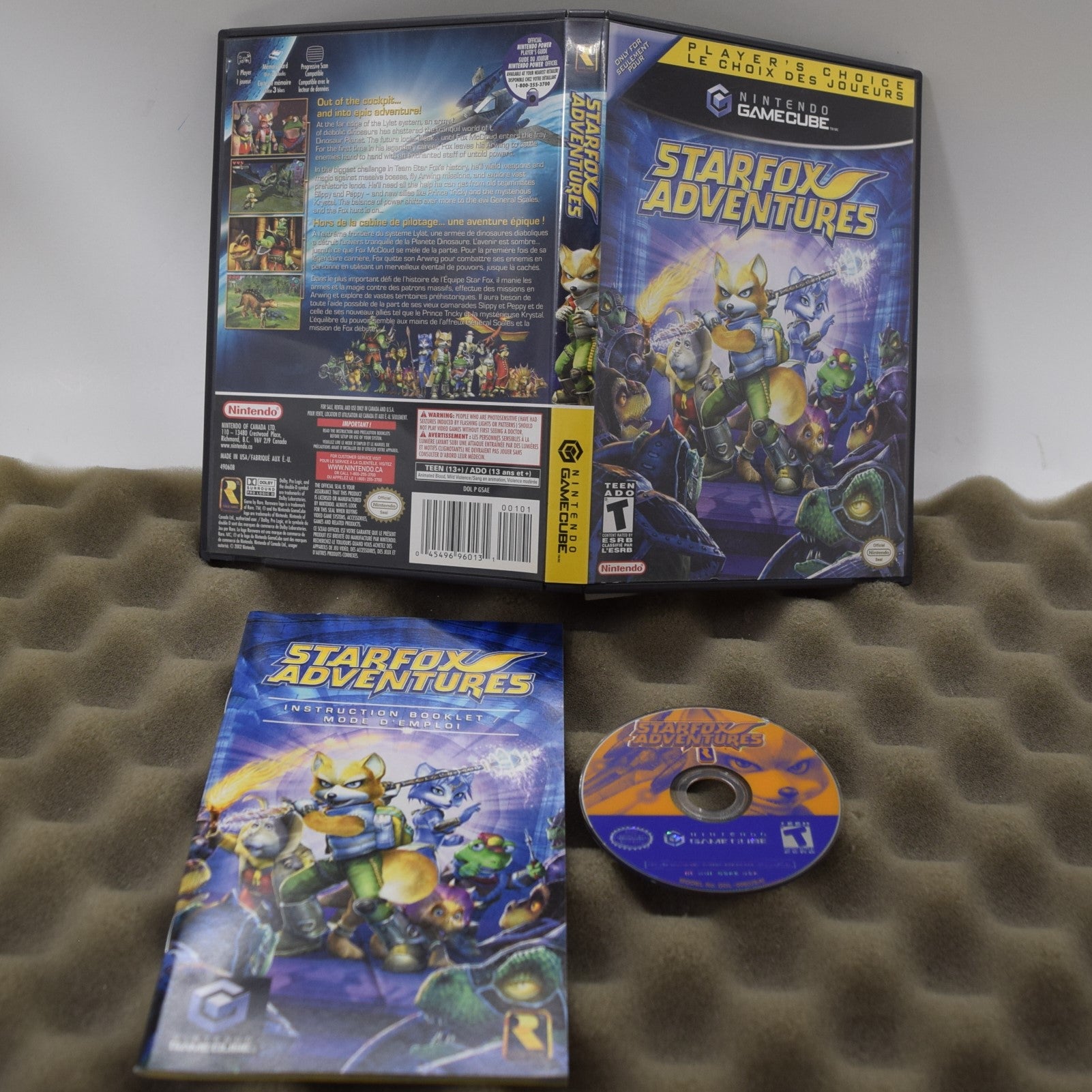 Star Fox Adventures for Nintendo newest GameCube SEALED