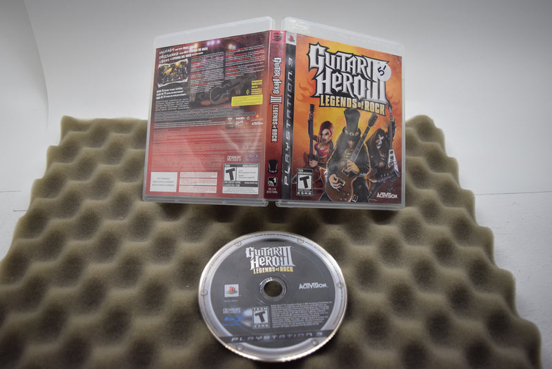 Guitar Hero III Legends of Rock - Playstation 3
