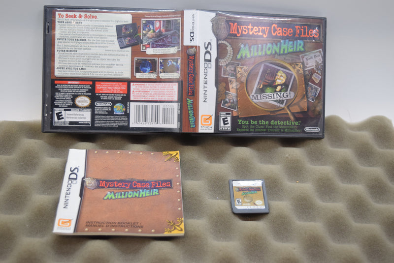 Mystery Case Files MillionHeir - Nintendo DS