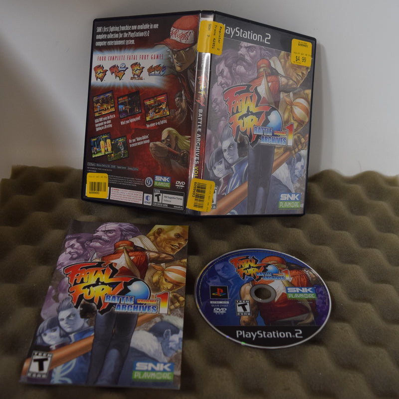 Fatal Fury Battle Archives Volume 1 - Playstation 2*
