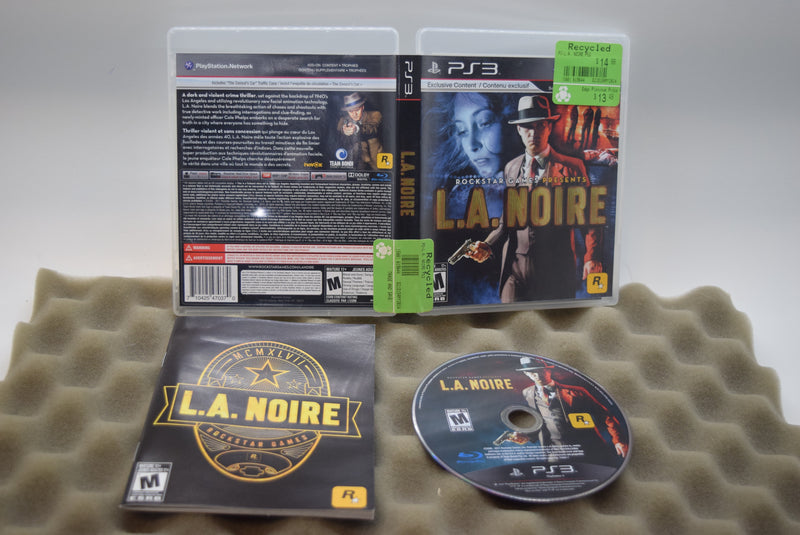 L.A. Noire - Playstation 3