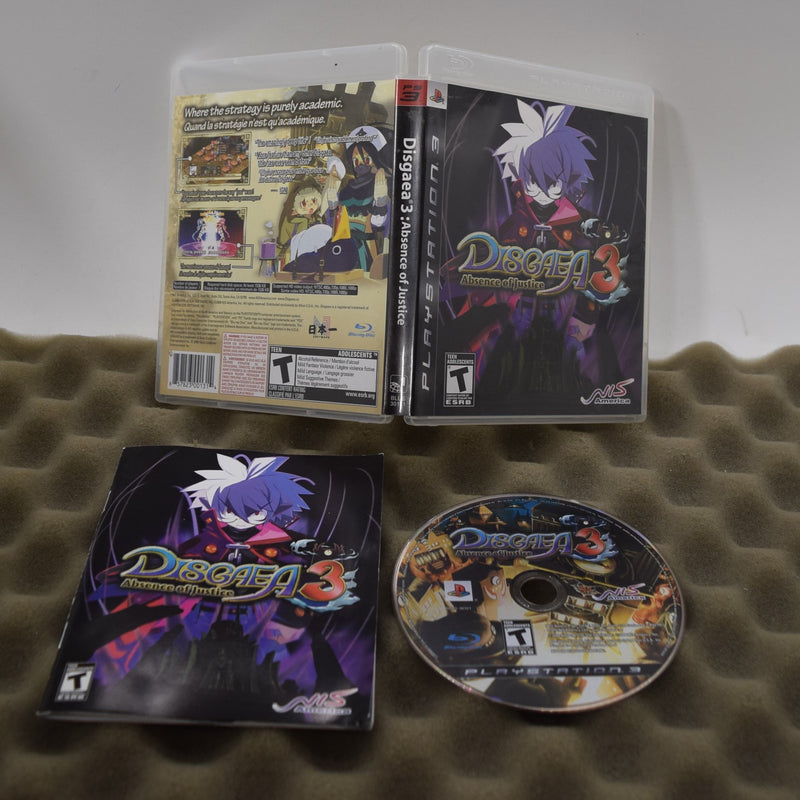 Disgaea 3 Absense of Justice - Playstation 3*