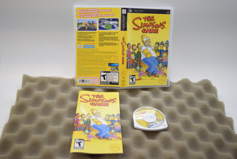 The Simpsons Game - PSP