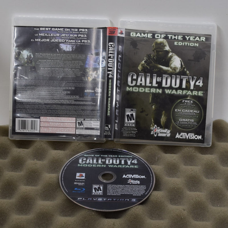 Call of Duty 4 Modern Warfare [Game of the Year] - Playstation 3