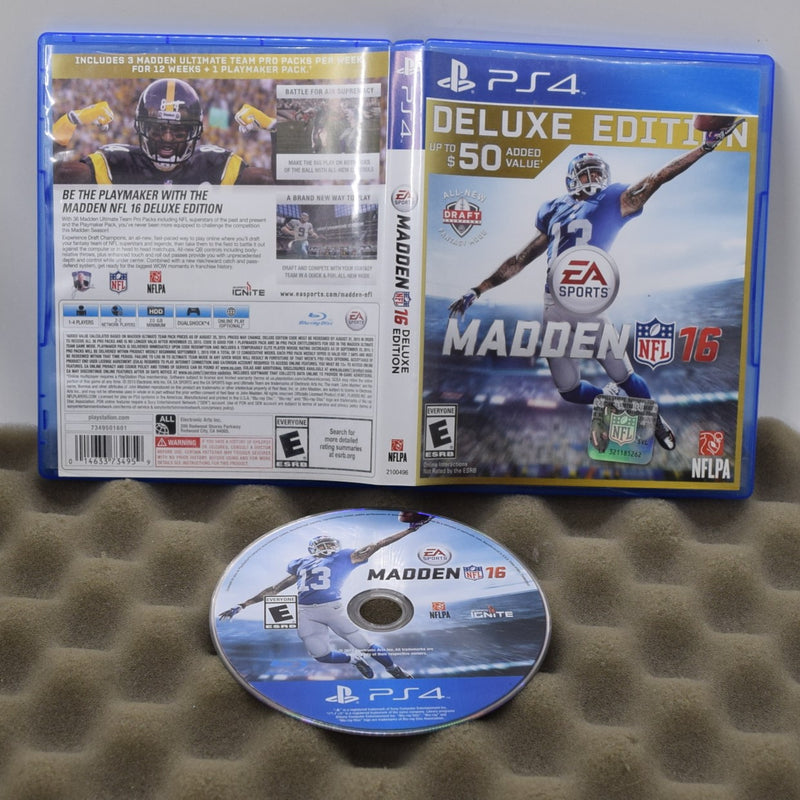 Madden NFL 16 Deluxe Edition - Playstation 4 at GT Games - Buy and 
