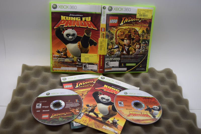 LEGO Indiana Jones and Kung Fu Panda Combo - Xbox 360