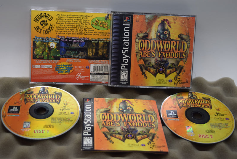 Oddworld Abe's Exoddus - Playstation