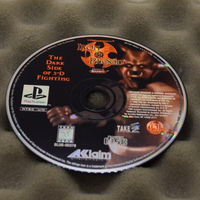 Advanced Dungeons & Dragons Iron and Blood - Playstation
