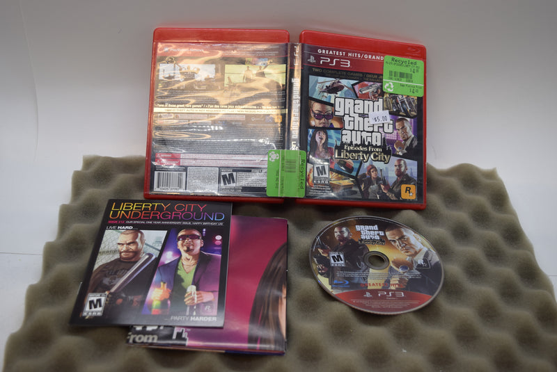 Grand Theft Auto: Episodes from Liberty City [Greatest Hits] - Playstation 3