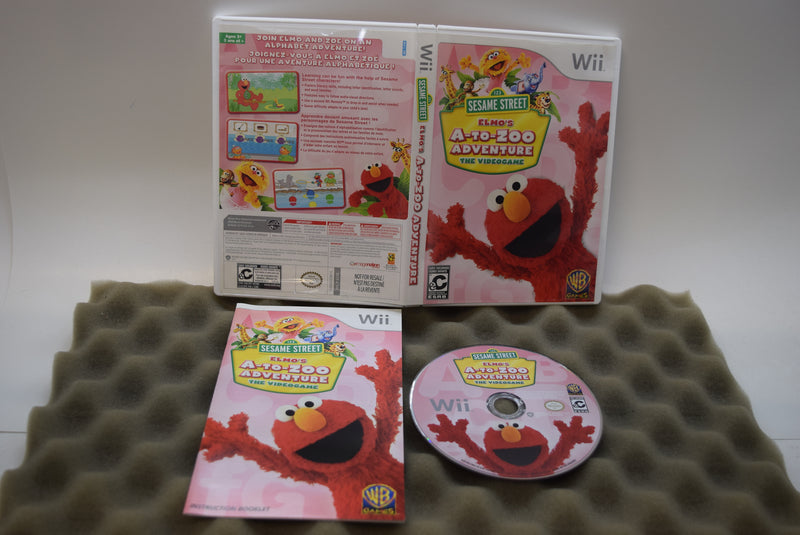 Sesame Street: Elmo's A-To-Zoo Adventure - Wii