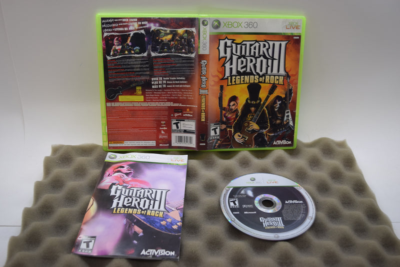 Guitar Hero III Legends of Rock - Xbox 360