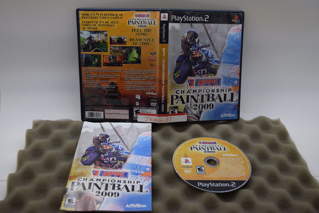 NPPL Championship Paintball 2009 - Playstation 2 - GT Games