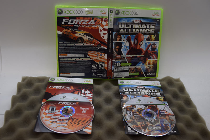 Marvel Ultimate Alliance & Forza 2 - Xbox 360