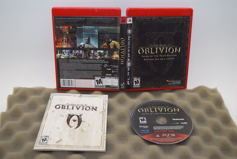 Elder Scrolls IV Oblivion Game of the Year [Greatest Hits] - Playstation 3