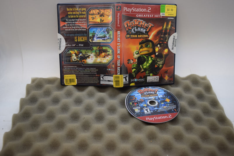 Ratchet & Clank Up Your Arsenal - Playstation 2