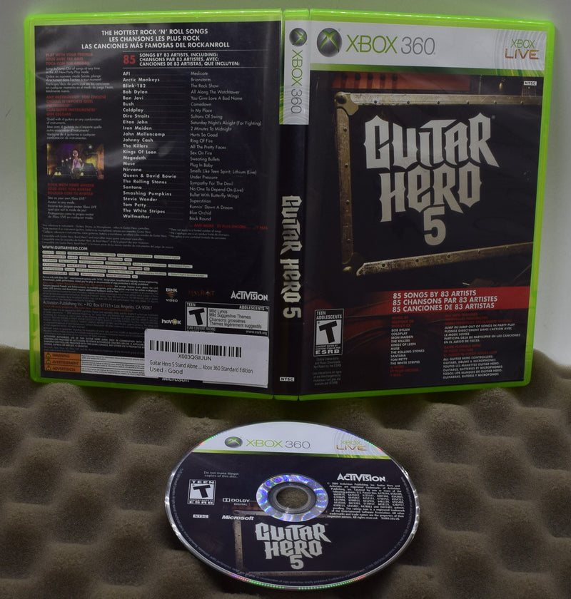 Guitar Hero 5 - Xbox 360