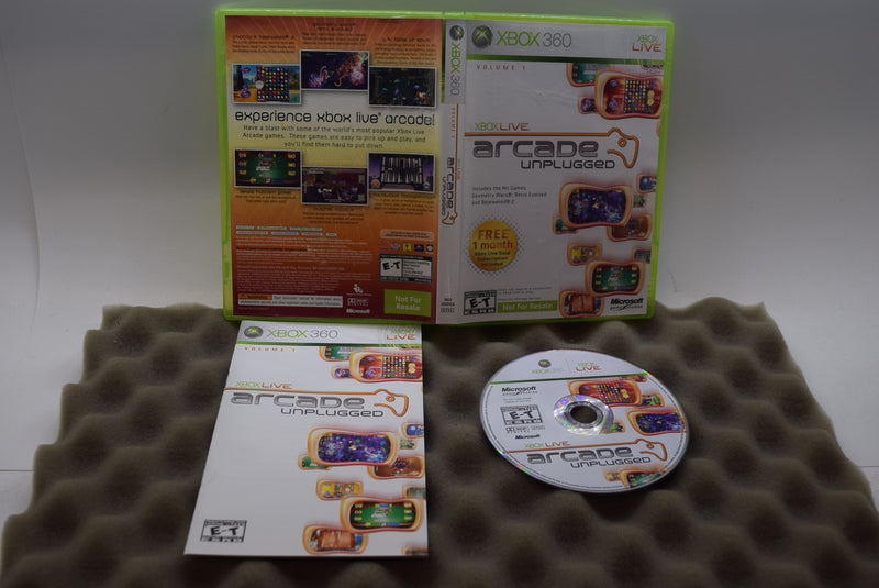 Xbox Live Arcade Unplugged Volume 1 - Xbox 360