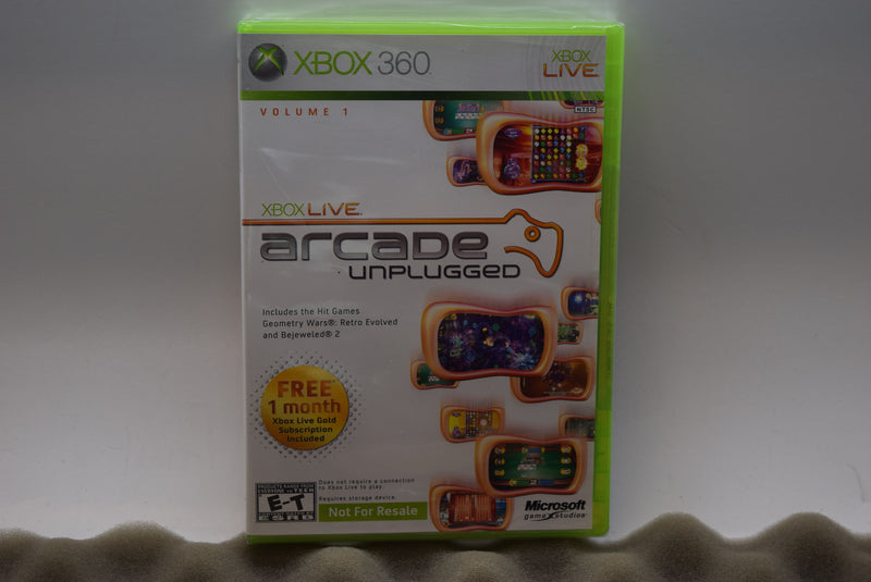 Xbox Live Arcade Unplugged Volume 1 - Xbox 360