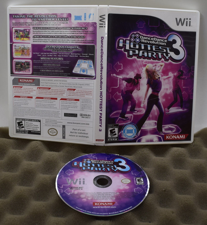 Dance Dance Revolution: Hottest Party 3 (Game only) - Wii