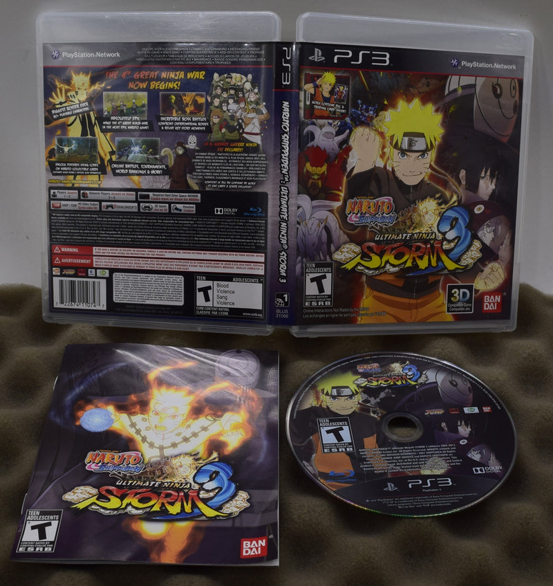 Naruto Shippuden Ultimate Ninja Storm 3 - Playstation 3