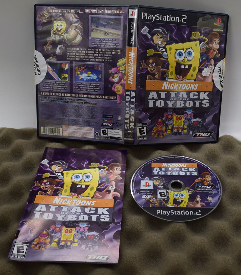 Nicktoons Attack of the Toybots - Playstation 2