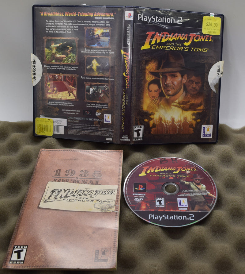 Indiana Jones and the Emperor's Tomb - Playstation 2