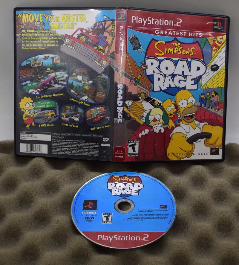 The Simpsons Road Rage [Greatest Hits] - Playstation 2