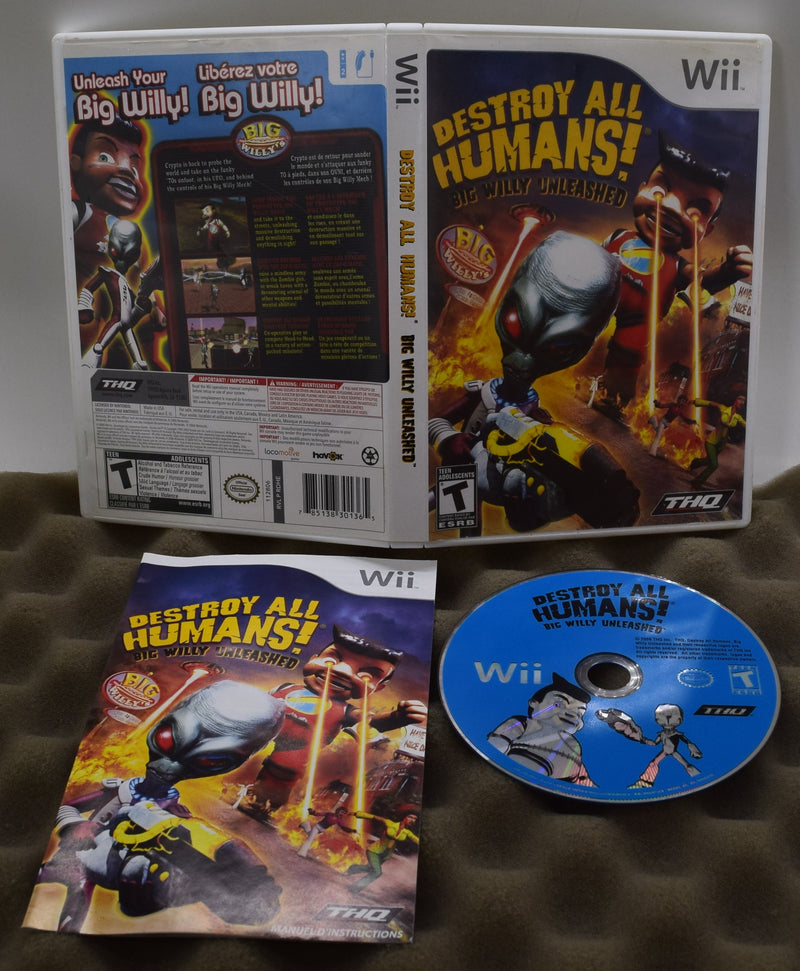 Destroy All Humans Big Willy Unleashed - Wii