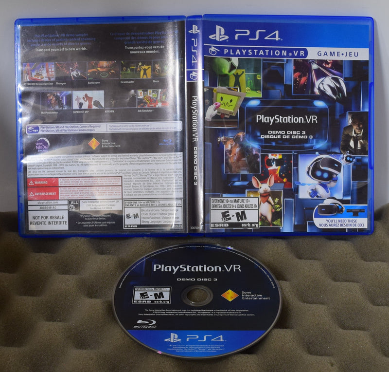 PlayStation VR Demo Disc - Playstation 4